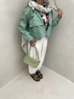 شومیز نیم تنه هلالی کد 220463 - Image 2