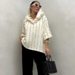 شومیز گیپور یقه هفت کد 220413