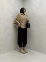 شومیز گیپور 2 جیب کد 220412 - Image 17