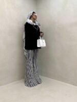 شومیز پاپیونی مراکشی کد 220464 - Image 8