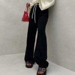 شلوار بگ کمر کنفی کد 101444