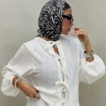 مینی اسکارف ZEBRA کد 310075