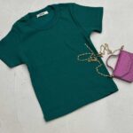 کراپ آستین کوتاه کد 180421