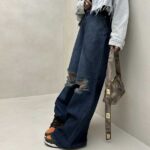 شلوار جین بگ کد 101479