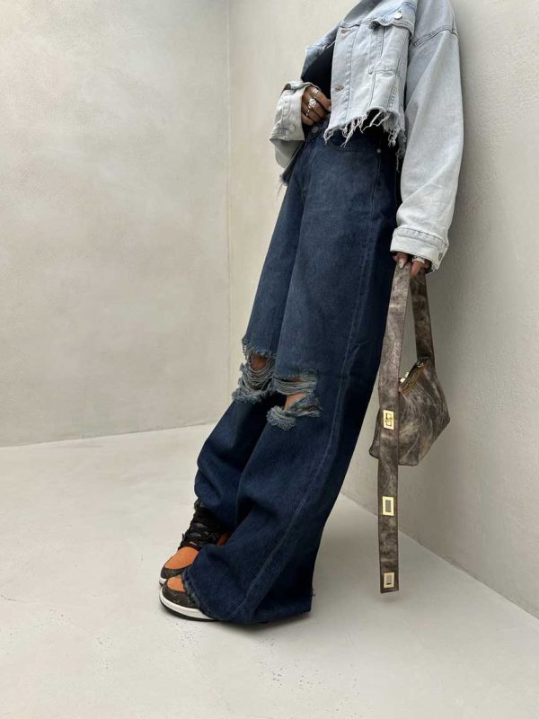 شلوار جین بگ کد 101479