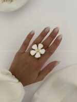انگشتر طرح گل کد 310187 - Image 3