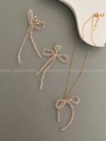 گردنبند کریستالی کد 310207 - Image 4