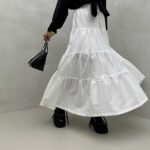 دامن چین دار کد 101501