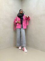 مانتو طرح جیب کد 120286 - Image 2