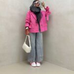 مانتو طرح جیب کد 120286