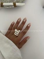 انگشتر پاپیونی ضربدری کد 310229 - Image 3