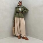 شومیز گیپور دو جیب کد 220472