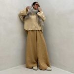 شومیز پنبه ای دکمه مخفی کد 220481