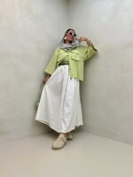 شومیز ساده 2 جیب کد 220477 - Image 2