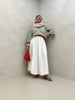 شومیز ساده 2 جیب کد 220477 - Image 13