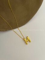 گردنبند حروف A کد 310183 - Image 5