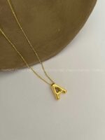 گردنبند حروف A کد 310183 - Image 2