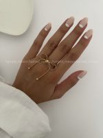 انگشتر پاپیونی NO.2 کد 310216 - Image 4