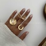 انگشتر طلایی کد 310106