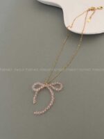 گردنبند کریستالی کد 310207 - Image 6