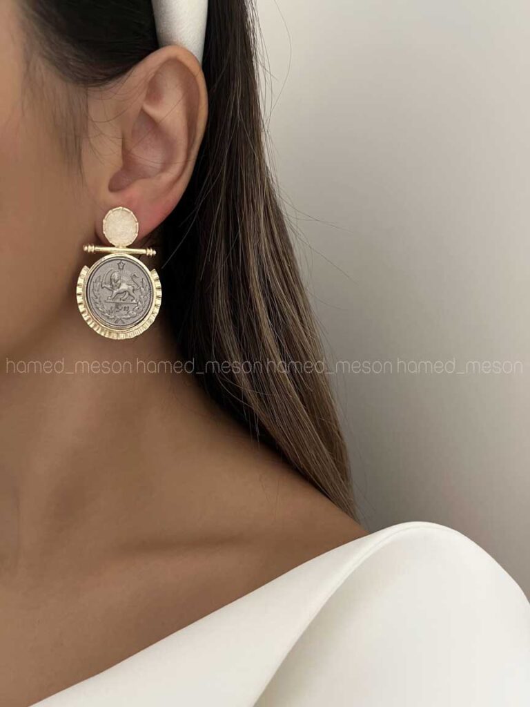 گوشواره سکه کد 310141