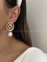 گوشواره طرحدار کد 310144 - Image 5