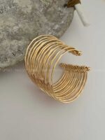 دستبند برنج ردیفی کد 310159 - Image 4