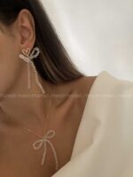 گردنبند کریستالی کد 310207 - Image 2