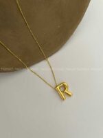 گردنبند حروف A کد 310183 - Image 6