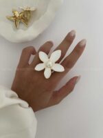انگشتر طرح گل کد 310187 - Image 6