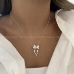 گردنبند پاپیونی کد 310097