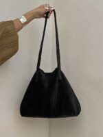 کیف پلیسه TOTE BAG کد 280392 - Image 4