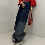 شلوار جین بگ کد 101528