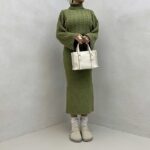 ست پیراهن و بلوز بافت کد 160603