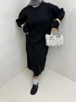 پیراهن بلند بغل کبریتی کد 240150 - Image 4