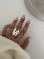انگشتر طرحدار کد 310263 - Image 6