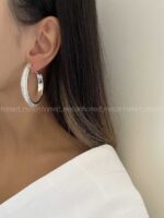 گوشواره طرح دار کد 310322 - Image 3