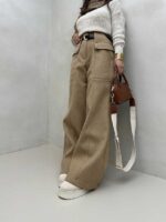 شلوار روناک کمربندی کد 101553 - Image 5