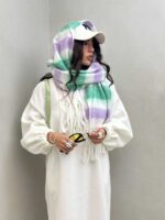 شال موهر راه راه کد 310296 - Image 5