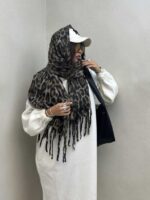 شال گردنی پلنگی کد 310288