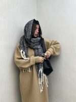 شال موهر ریش دار کد 310287 - Image 5