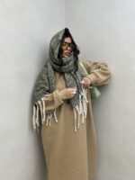 شال موهر ریش دار کد 310287
