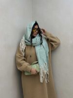 شال موهر ریش دار کد 310287 - Image 11