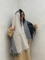 شال رو دوخت ریش دار کد 310293 - Image 3