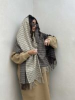 شال رو دوخت ریش دار کد 310293 - Image 5