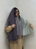 شال رو دوخت ریش دار کد 310293 - Image 9