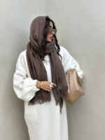 شال ساده دور ریش کد 310292 - Image 2
