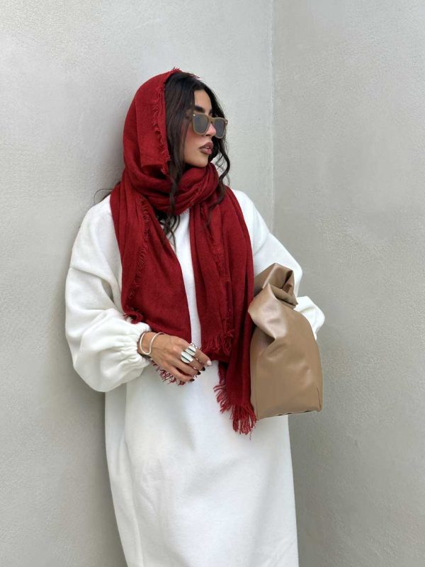 شال ساده دور ریش کد 310292