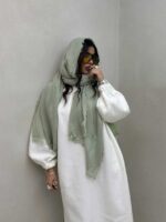 شال ساده دور ریش کد 310292 - Image 6