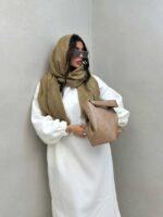 شال ساده دور ریش کد 310292 - Image 7